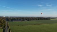 Dronefoto luchtballon